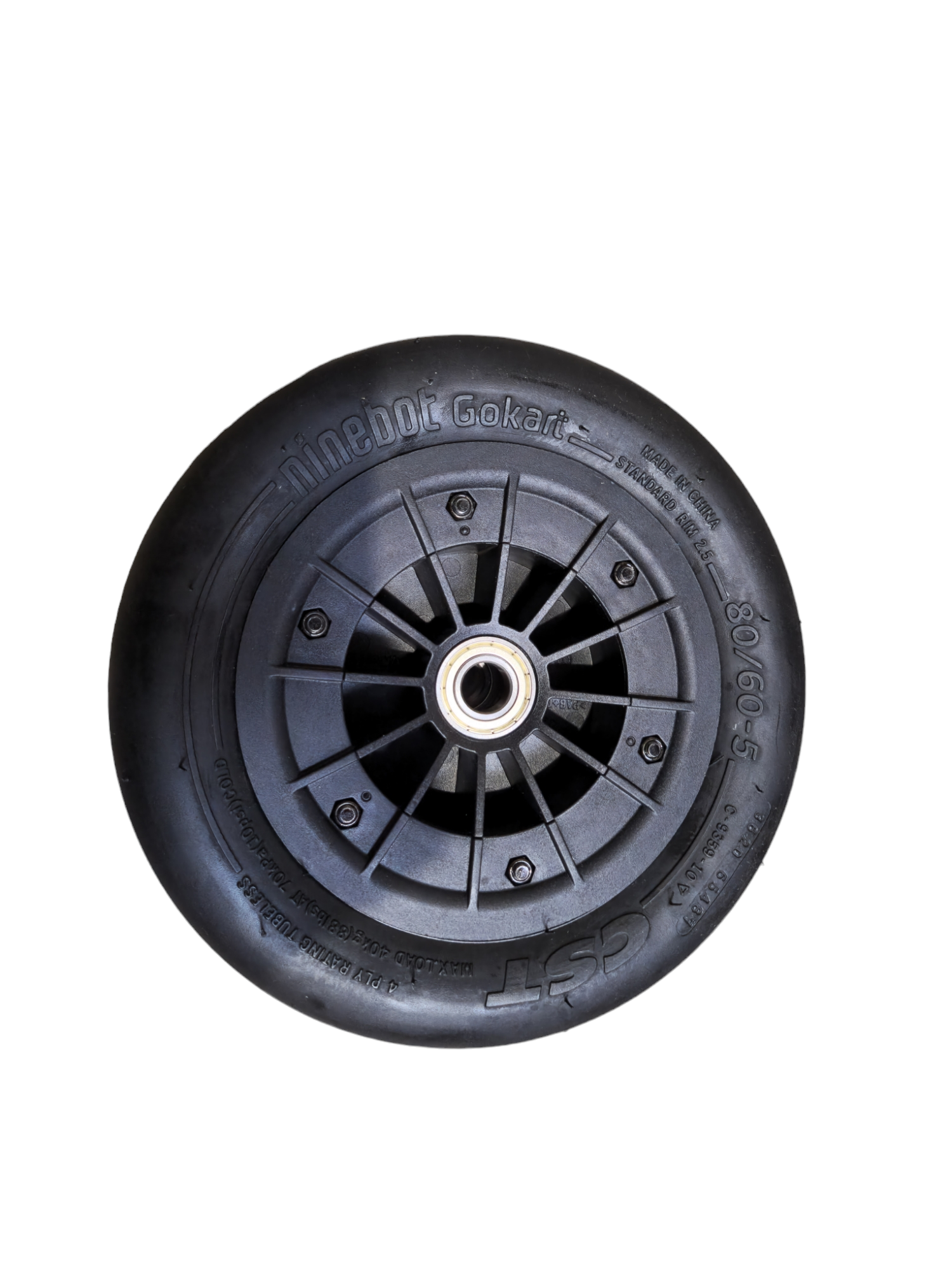 thumbnail interactive-video image 1 of Gokart Front 80/60-5 Wheel Assembly Compatible With Bhutan 1 of 14